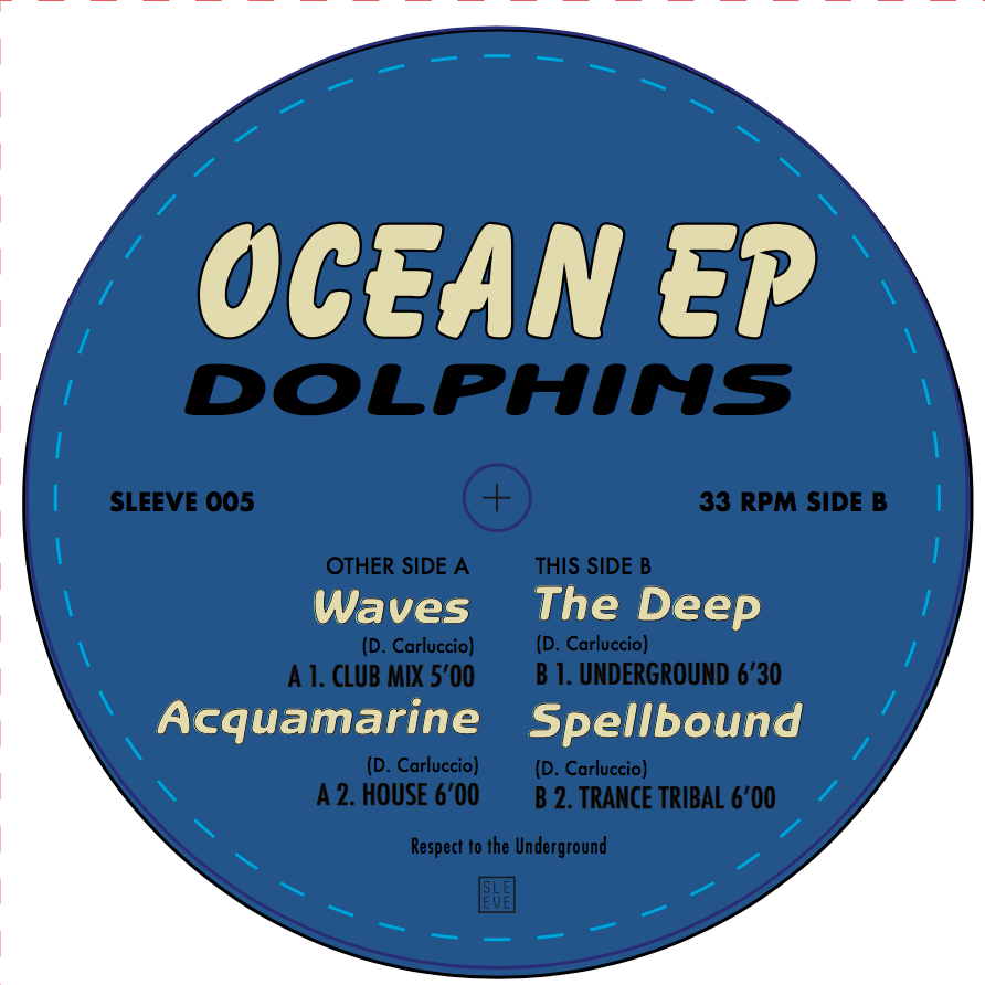 Dolphins - Oceans EP Vinyl