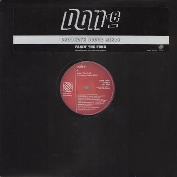DON - e - Fakin' The Funk (Crooklyn Dodge Mixes) Vinyl Vinly Record
