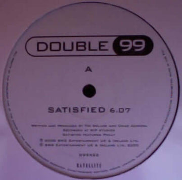 Double 99 - Satisfied / Love Is All You Need (Demo) Vinyl Vinly Record