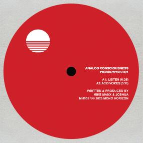 Down D.C. / Analog Consciousness - Picnolypsis 001 Vinyl