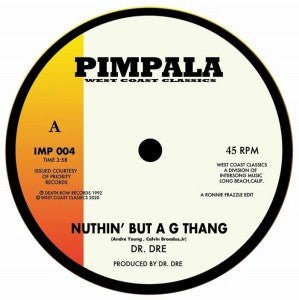 Dr Dre / The Lady Of Rage - Nuthin' But A G Thang Vinyl