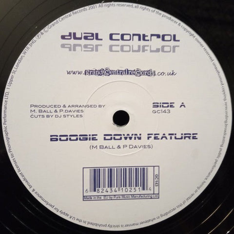 Dual Control - Boogie Down Feature Vinyl - Vinyl Record