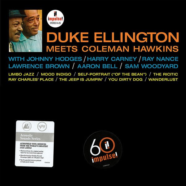 Duke Ellington Meets Coleman Hawkins - Duke Ellington Meets Coleman Hawkins Vinyl