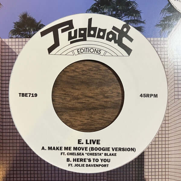E. Live - Make Me Move / Here's To You Vinyl