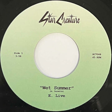 E. Live - Wet Summer Vinyl Vinly Record