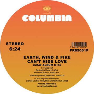 Earth, Wind & Fire - Fantasy (Shelter DJ Mix) Vinyl Vinly Record
