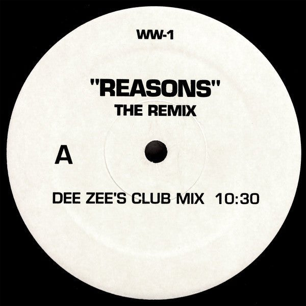 Earth, Wind & Fire - Reasons (The Remix) Vinyl