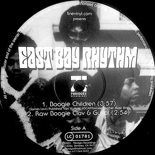 East Bay Rhythm - Boogie Children Vinyl