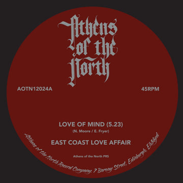 East Coast Love Affair & William Stuckey - Love of Mind Vinyl Vinly Record