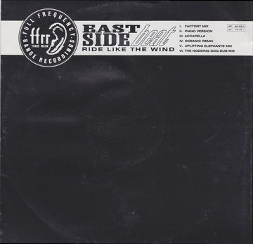 East Side Beat - Ride Like The Wind Vinyl Vinly Record