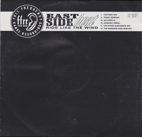 East Side Beat - Ride Like The Wind Vinyl - Vinyl Record