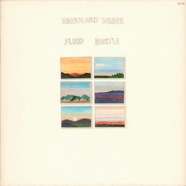 Eberhard Weber - Fluid Rustle Vinyl