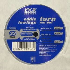 Eddie Fowlkes - Turn Me Out Vinyl Vinly Record