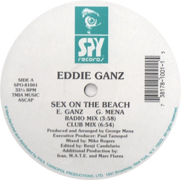 Eddie Ganz - Sex On The Beach Vinyl
