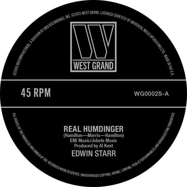 Edwin Starr - Real Humdinger / Scott's On Swingers Vinyl