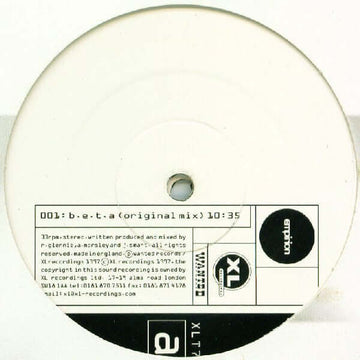 Empirion - B.E.T.A. / Ciao Vinyl Vinly Record