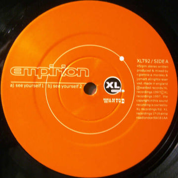 Empirion - See Yourself Vinyl Vinly Record