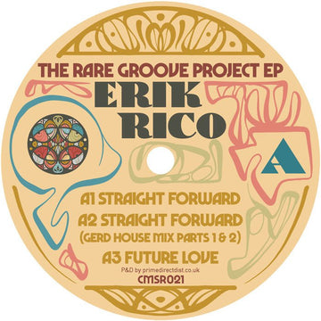 Erik Rico - The Rare Groove Project EP Vinyl Vinly Record