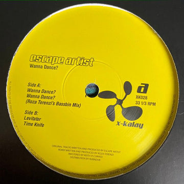 Escape Artist - Wanna Dance? Vinyl Vinly Record