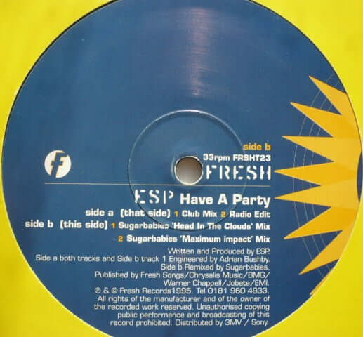 ESP - Have A Party Vinyl