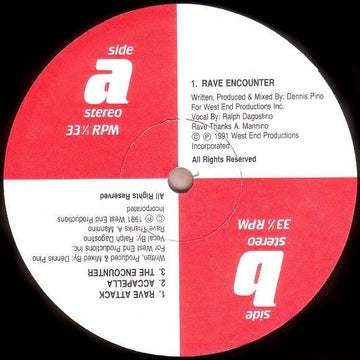 Evasion - Slave To The Rave Vinyl Vinly Record