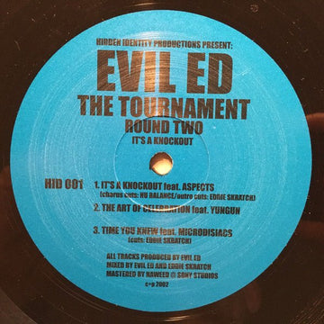 Evil Ed - The Tournament Round Two Vinyl Vinly Record