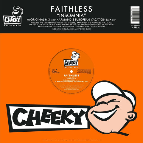Faithless - Insomnia (30th Anniversary) Vinyl - Vinyl Record