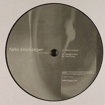 Falko Brocksieper - What Pirates? Vinyl Vinly Record