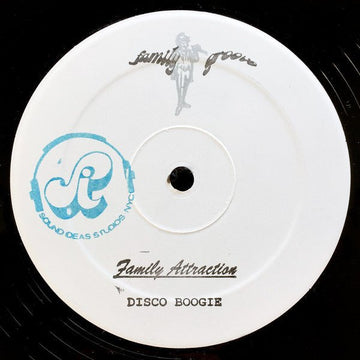 Family Attraction - Disco Boogie Vinyl Vinly Record