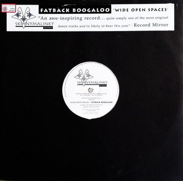 Fatback Boogaloo - Wide Open Spaces Vinyl Vinly Record