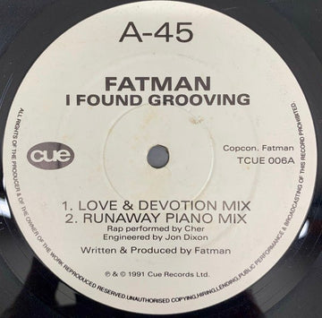 Fatman - I Found Grooving Vinyl Vinly Record
