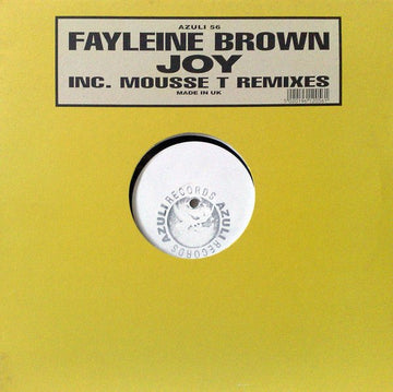 Fayleine Brown - Joy Vinyl Vinly Record