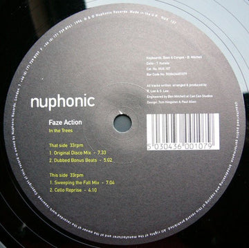 Faze Action - In The Trees Vinyl Vinly Record