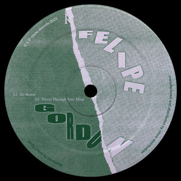 Felipe Gordon - No Words Royal054 Vinyl Vinly Record