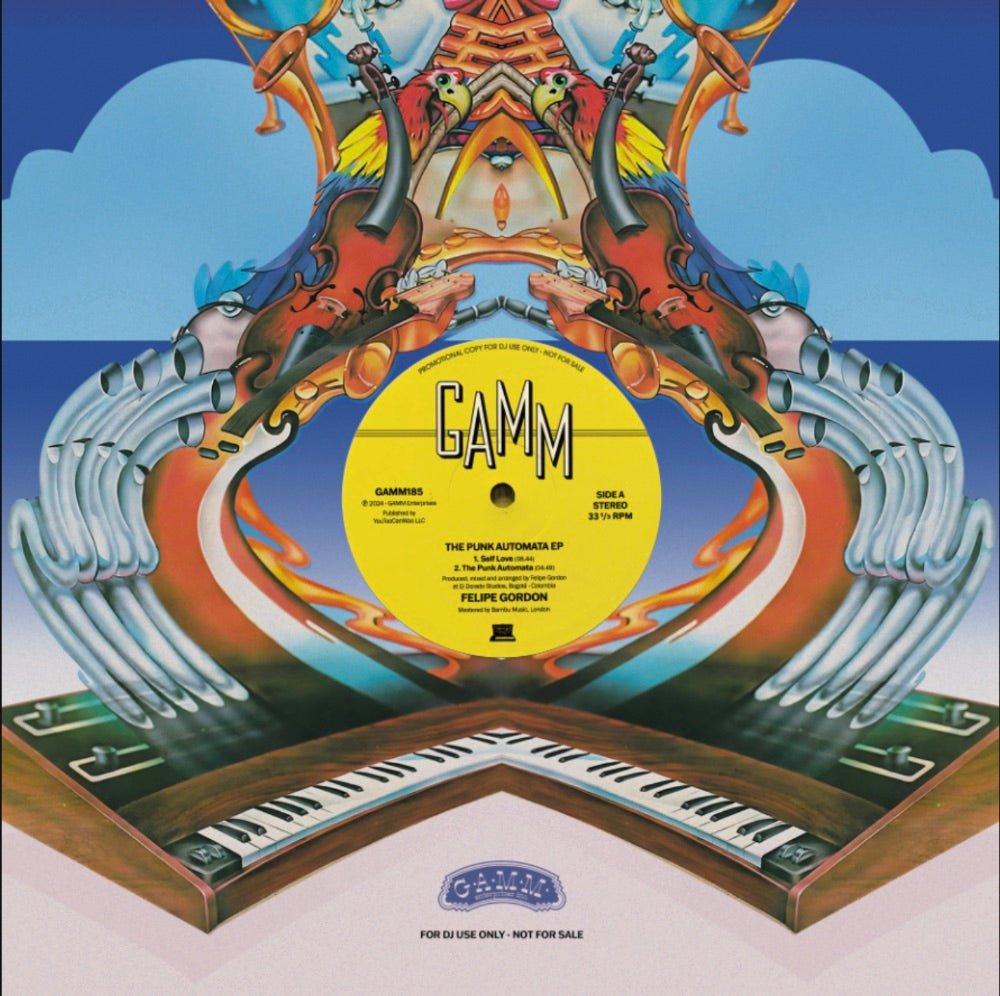 Felipe Gordon - The Punk Automata EP Vinyl