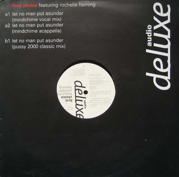 First Choice Featuring Rochelle Fleming - Let No Man Put Asunder Vinyl Vinly Record