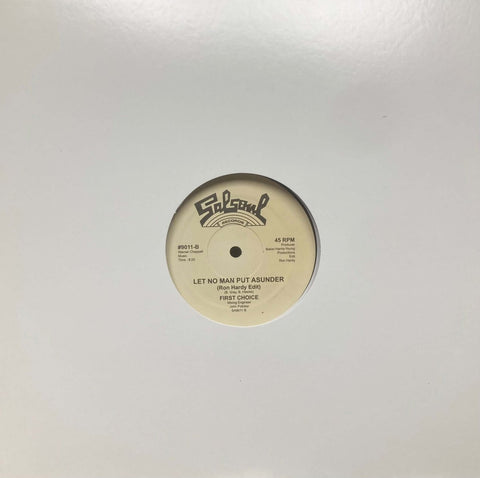 First Choice - Let No Man Put Asunder (Ron Hardy Edit) Vinyl - Vinyl Record