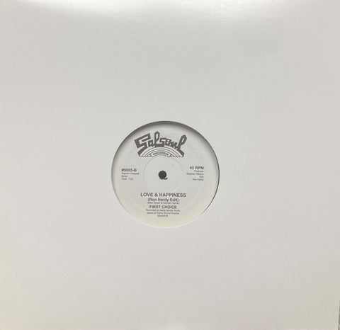 First Choice - Love & Happiness (Ron Hardy Edit) Vinyl - Vinyl Record