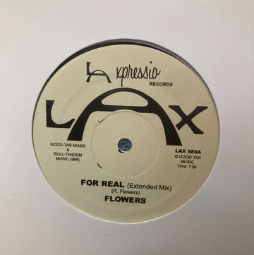 Flowers - For Real Vinyl Vinly Record