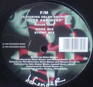 F/M Featuring Helen Bruner - Over And Over Vinyl Vinly Record