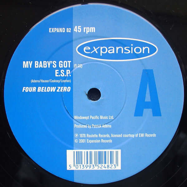Four Below Zero - My Baby's Got E.S.P. Vinyl