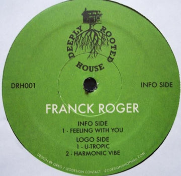 Franck Roger - Feeling With You EP Vinyl Vinly Record