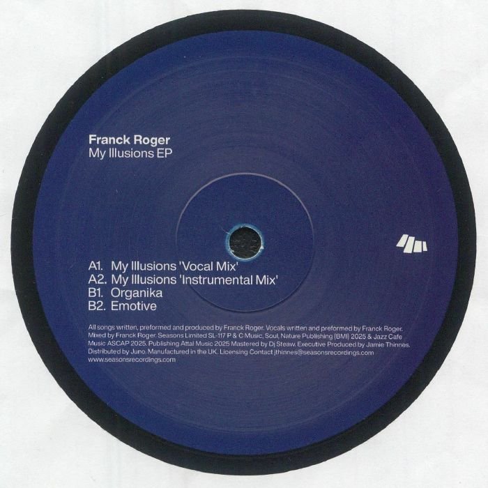 Franck Roger - My Illusions EP Vinyl