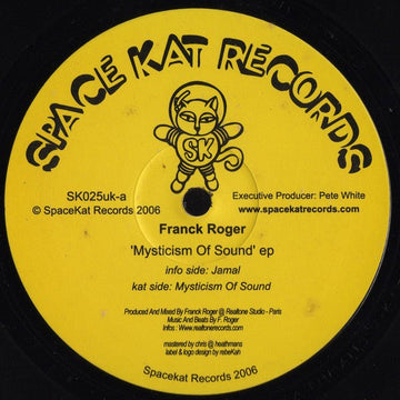 Franck Roger - Mysticism Of Sound EP Vinyl Vinly Record