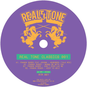Franck Roger - Real Tone Classics 001 Vinyl Vinly Record