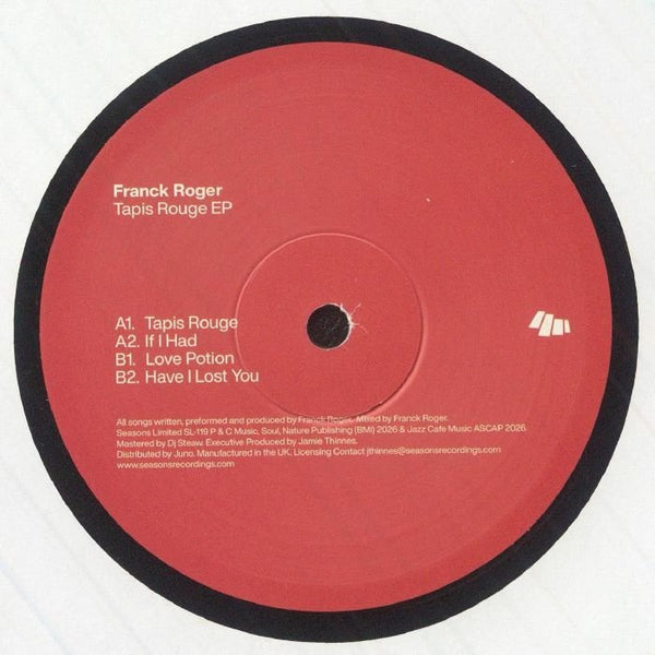 Franck Roger - Tapis Rouge EP Vinyl