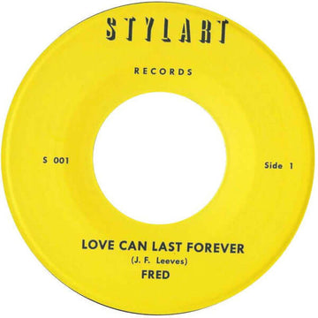 Fred / Instrumental Band - Love Can Last Forever Vinyl Vinly Record