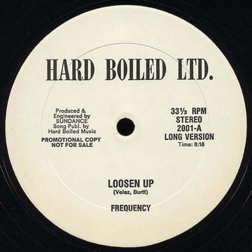 Frequency - Loosen Up Vinyl Vinly Record