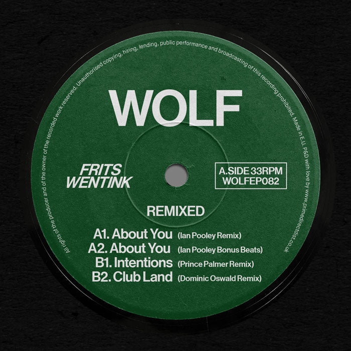 Frits Wentink - Remixed Vinyl