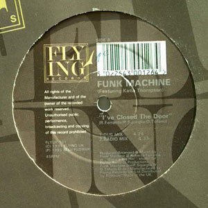 Funk Machine Featuring Katia Thompson - I've Closed The Door Vinyl